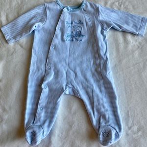 Little Me Thank Heaven For Little Boys Footie